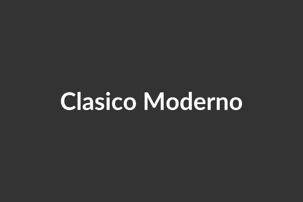 Clásico moderno